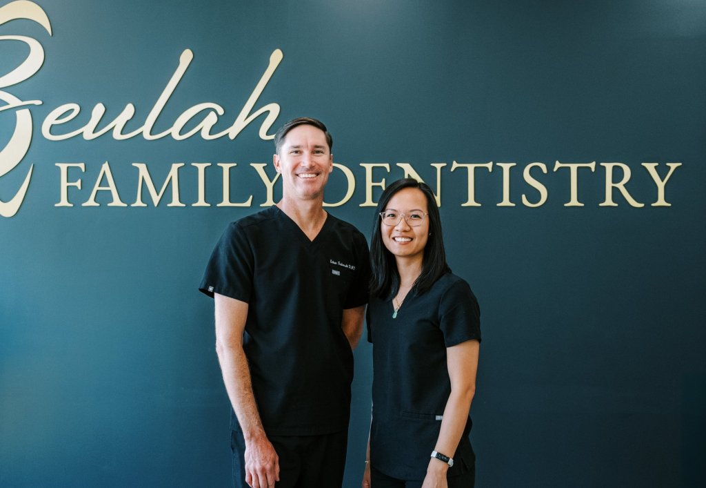 Dr. Ethan and Dr. Chau, dentists at Beulah Family Dentistry